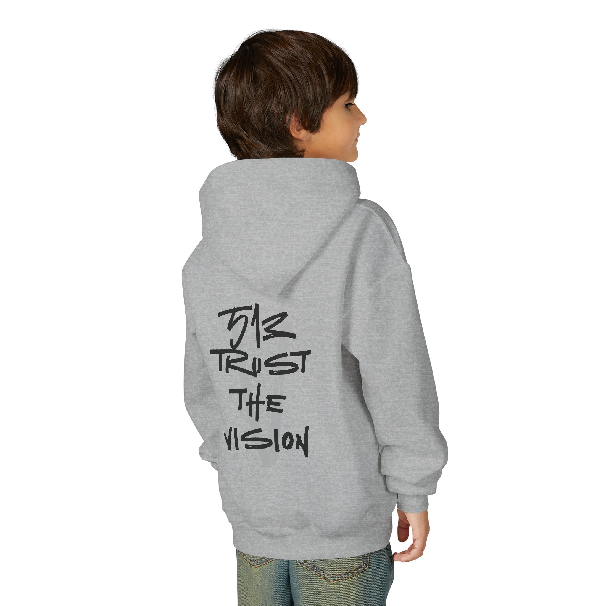 Kid's 513 Trust the Vision Heavy Blend Hooded Sweatshirt