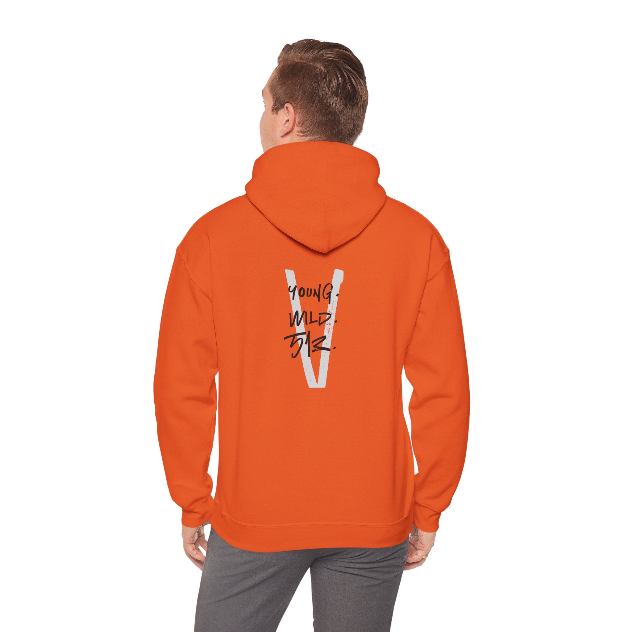 Men's 513 Vision Young. Wild. 513. Heavy Blend Hoodie