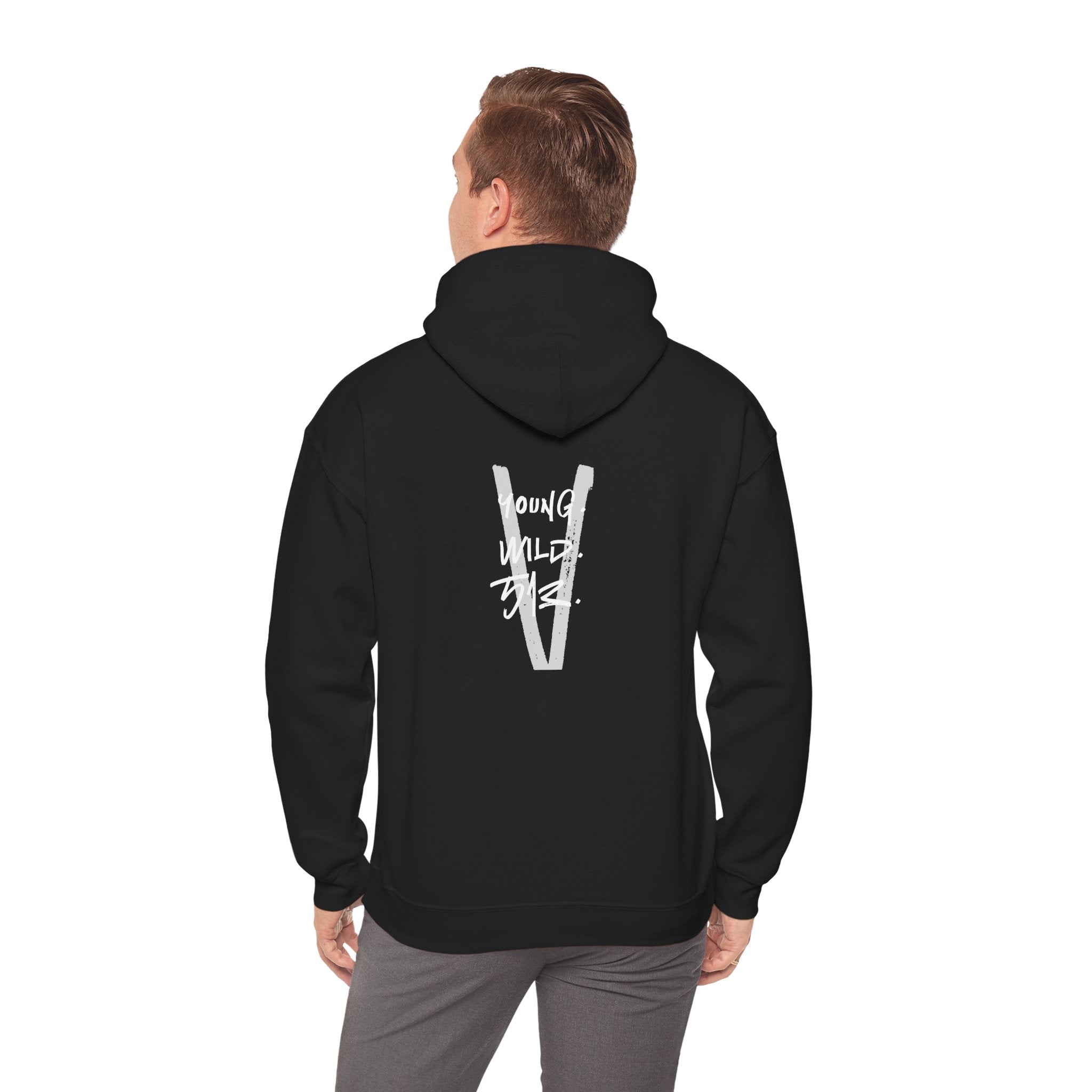 Men's 513 Vision Young. Wild. 513. Heavy Blend Hoodie