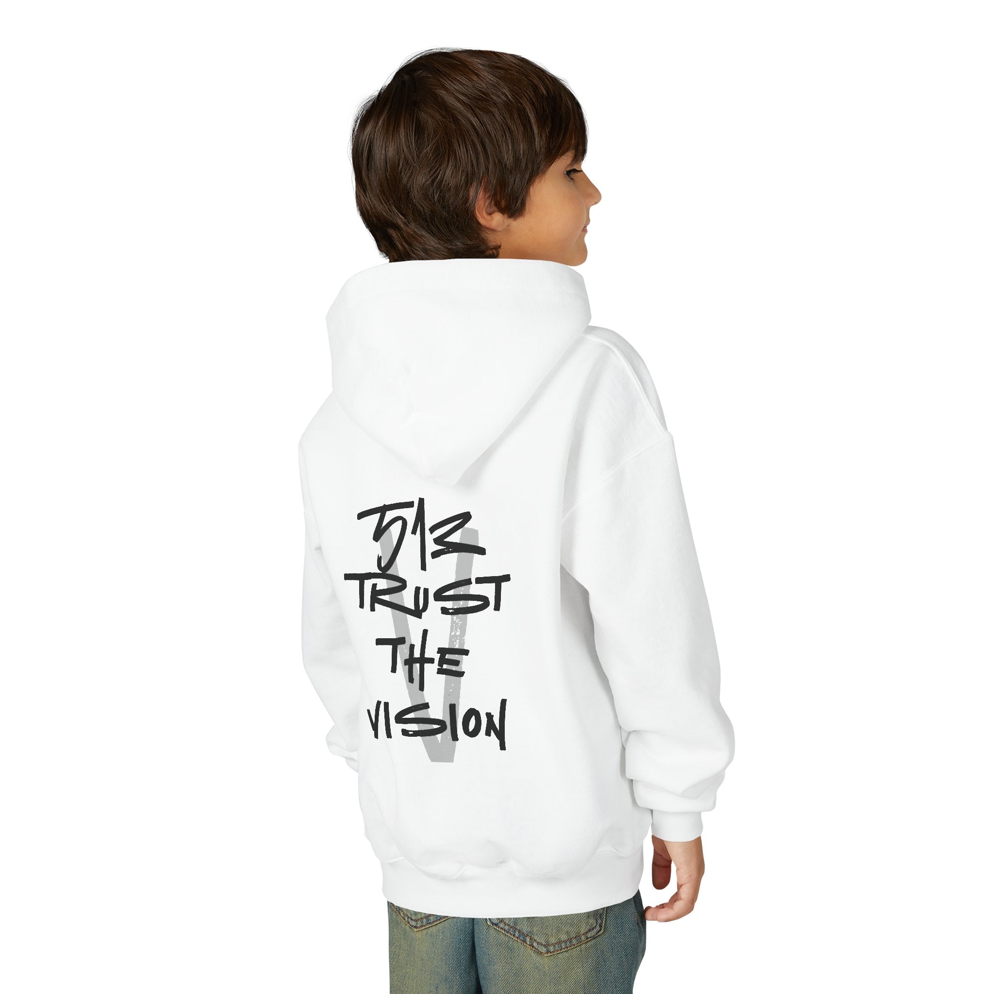 Kid's 513 Trust the Vision Heavy Blend Hooded Sweatshirt