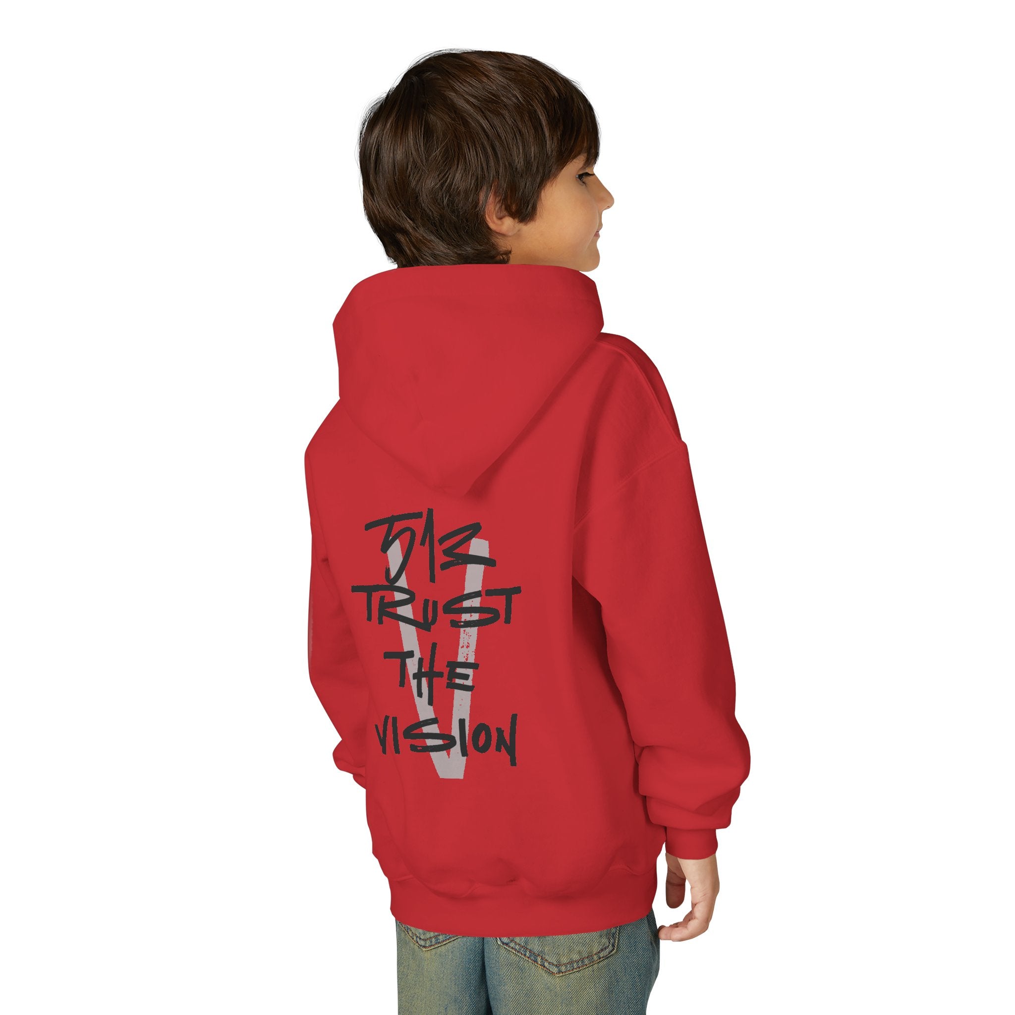 Kid's 513 Trust the Vision Heavy Blend Hooded Sweatshirt