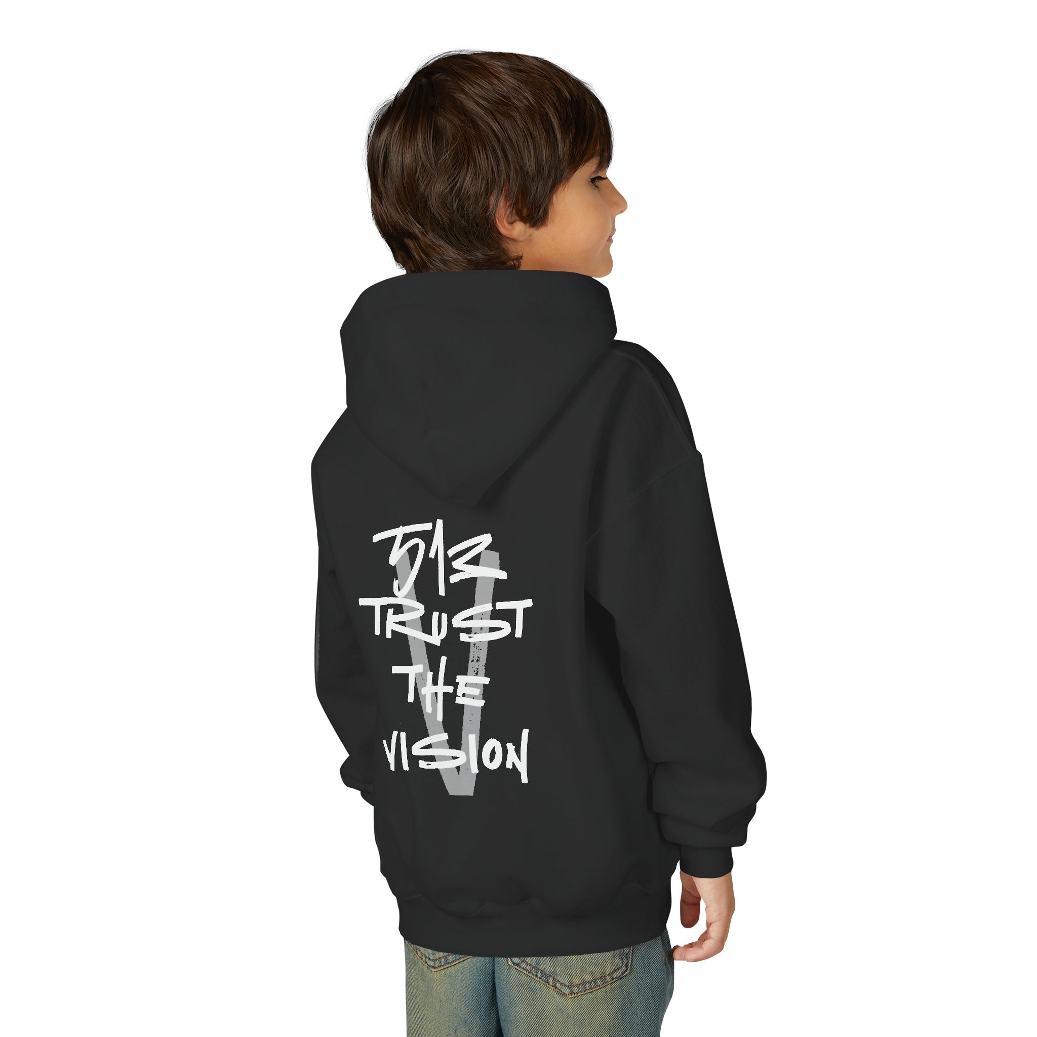 Kid's 513 Trust the Vision Heavy Blend Hooded Sweatshirt