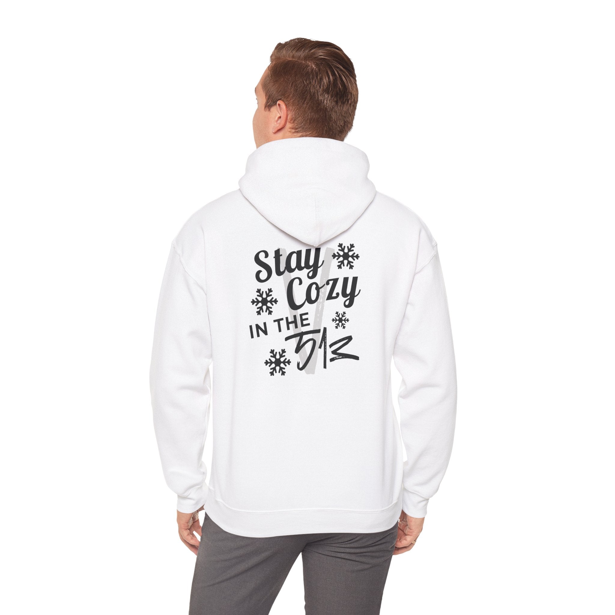 Men's Stay Cozy in the 513 Heavy Blend Hoodie