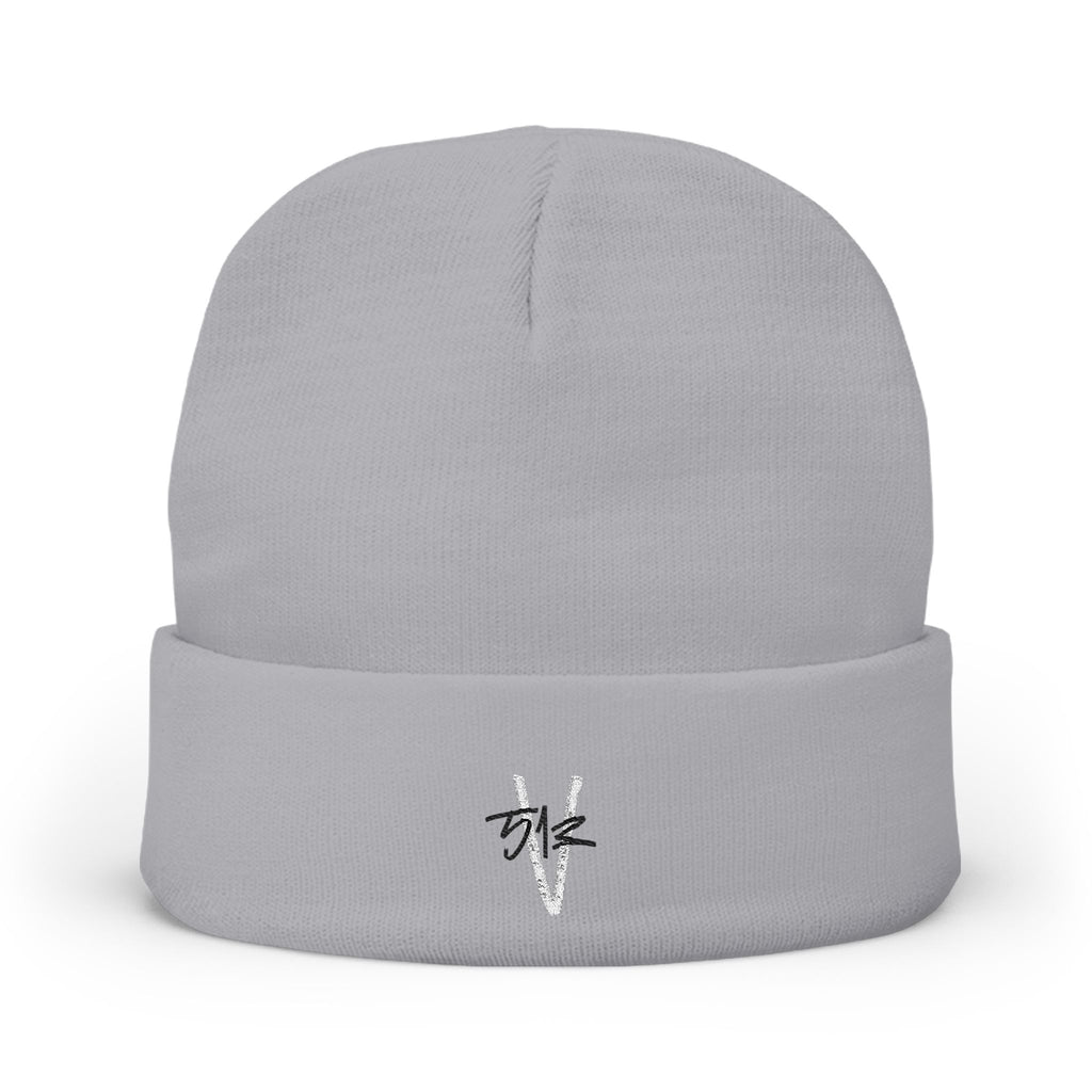 513 Vision Logo Stylish Knit Beanie with Custom Embroidery