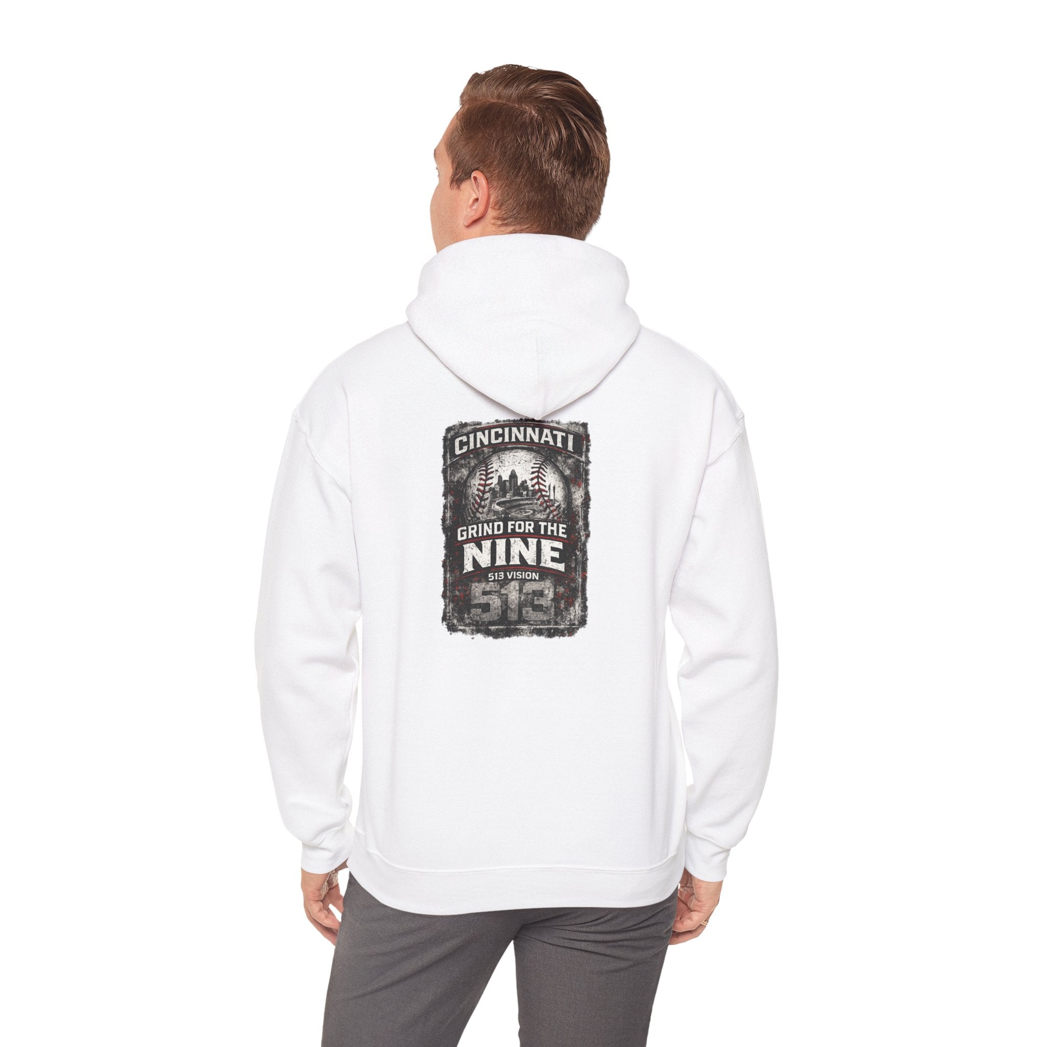 Men's Grind for the Nine Heavy Blend Hoodie